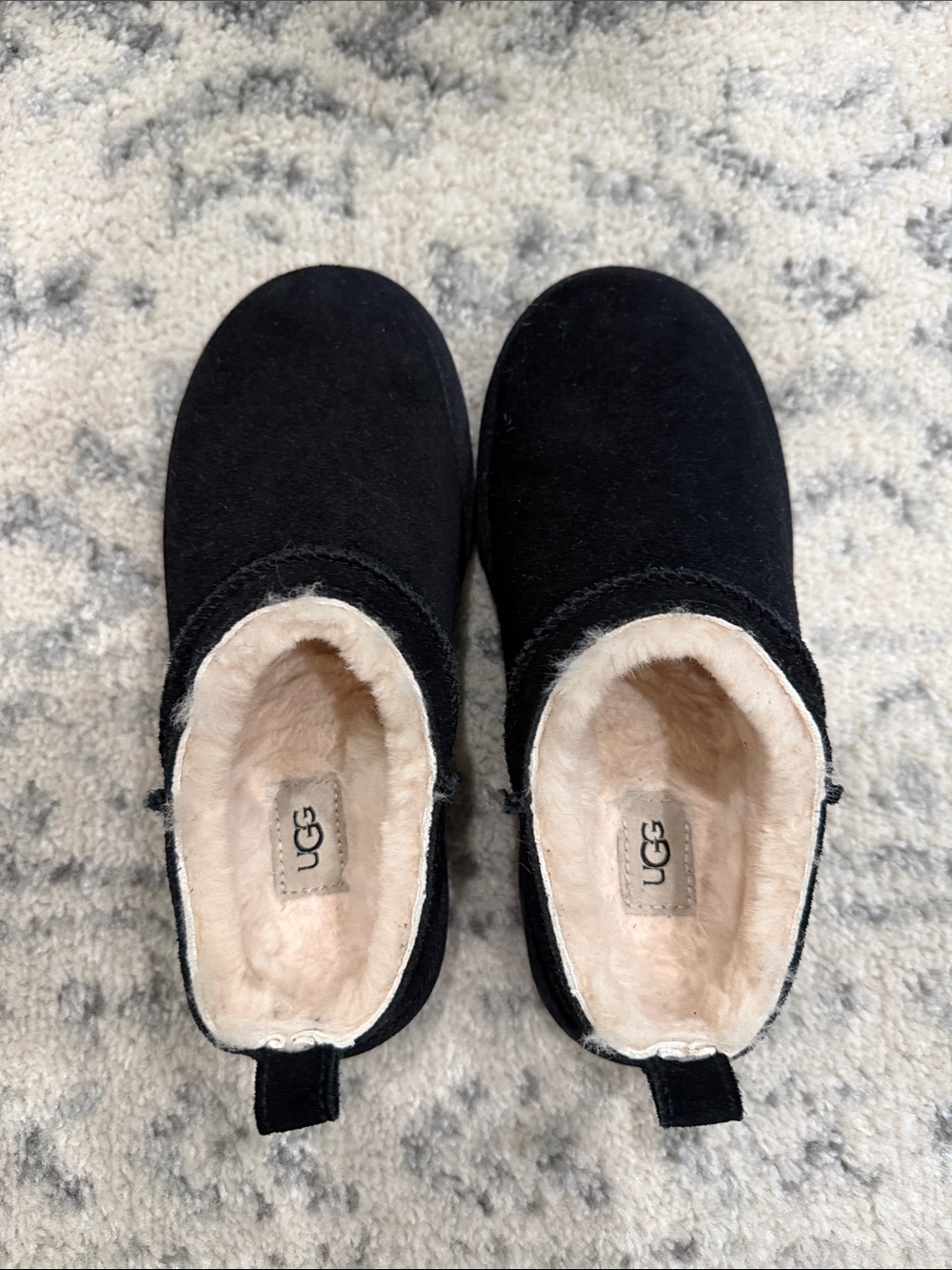 UGG Kids Classic Micro - Black - 2K
